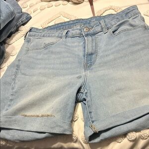 Old Navy Light Blue Denim Shorts